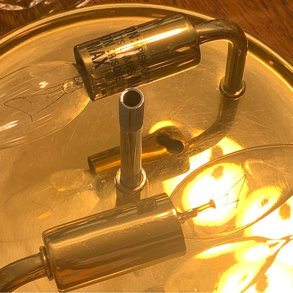 Waterford Crystal Ceiling Light (one of two) - Picture 3 of 6